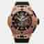 Hublot Big Bang Unico Ferrari Limited Edition 402.OX.0138.WR Automatic Black Dial 18k Rose Gold Men's Wristwatch 45mm