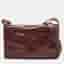 Bottega Veneta Cassette Burgundy Intrecciato Leather Shoulder Bag