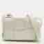 Bottega Veneta Cassette Mini White Intrecciato Leather Crossbody Bag