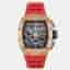 Richard Mille RM 011 Chronograph Felipe Massa RM011 AJ RG Transparent 18k Rose Gold Automatic Men's Wristwatch 50mm x 40mm
