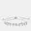 4.4 cts Oval, Pear, Marquise, Emerald Cut, Heart Lab Grown Diamonds 18k White Gold Bracelet