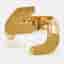 Givenchy  G Chain Gold Tone Bracelet L