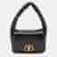 Balenciaga Monaco Small Black Leather Shoulder Bag