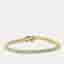 5.30 cts Round Brilliant Lab Grown Diamonds 18k Yellow Gold Tennis Bracelet