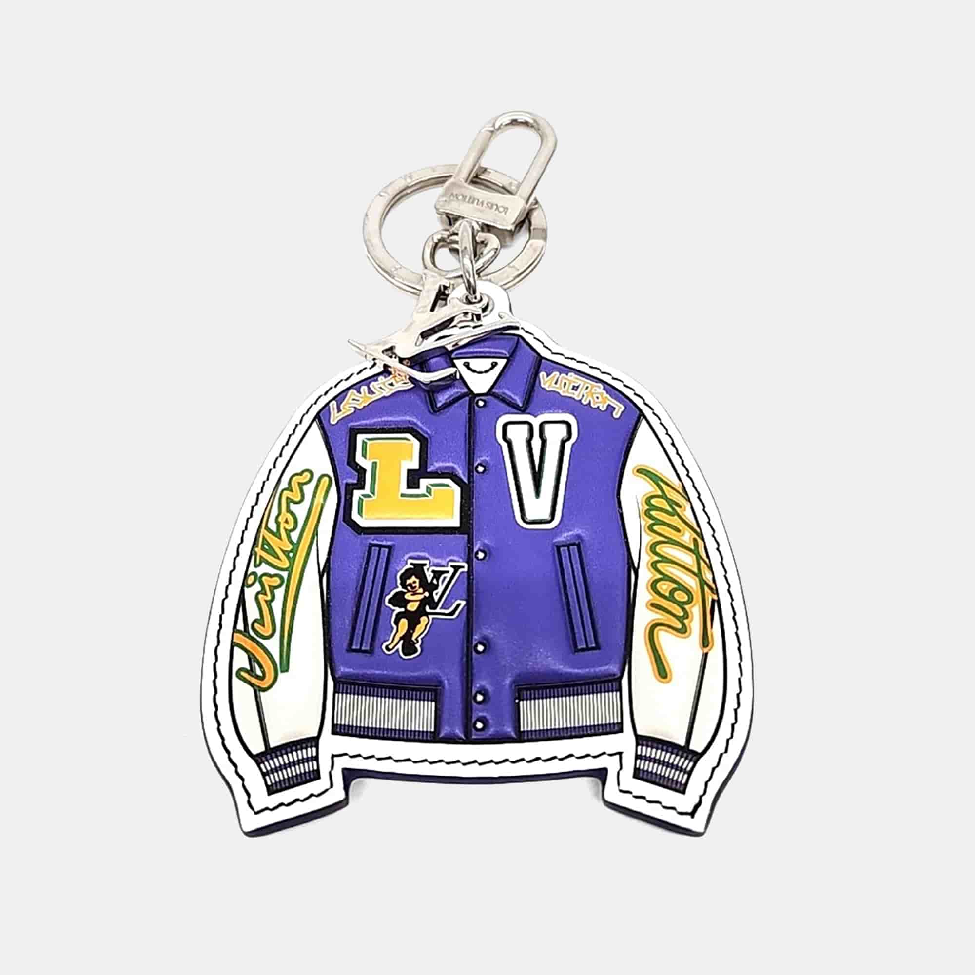 Louis Vuitton LV Varsity Jacket Illustration Baek Cham-gyeom Keychain