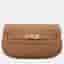 Hermes Kelly Moove Gold Calf Crossbody Bag