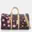 Louis Vuitton x Takashi Murakami Monogram Keepall Bandouliere 45 Multicolor Canvas Duffel Bag