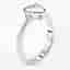 2.06 cts Heart Lab Grown Diamond 18K White Gold Ring Size 54
