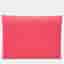 Hermes Pink Leather Calvi Duo Card Holder