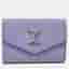 Louis Vuitton Lockmini Wallet Purple Grained Calfskin Leather Wallet Bag
