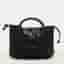 Valentino Allknots VLogo Black Woven Leather Tote