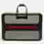 Gucci Black/Navy Blue GG Canvas and Leather Web Trunk Suitcase
