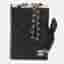 Chanel Paris-Le19m Black Quilted Leather Card Case