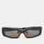Balenciaga Black BB0286S Rectangle Sunglasses