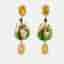 Dolce & Gabbana Crystal Fig Clip-On Earrings