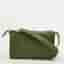 Bottega Veneta Cassette Medium Green Intrecciato Leather Shoulder Bag