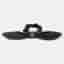 Chanel Black Leather hair scrunchie