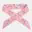 Hermes Pink Dot Silk Scarf