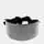 Miu Miu Black Satin Crystal Hairband