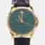 Gucci G-Timeless YA126555 Green Yellow Gold Plated, Stainless Steel Women Wristwatch 27mm