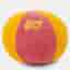 Hermes Red/Yellow Cotton Ball Cushion