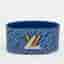 Louis Vuitton Twist It Size 17 Light Denim Epi Leather Bracelet