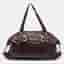 Jimmy Choo Purple Python and Leather Weekender