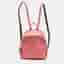 MCM Studded Pink Leather Backpack