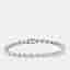 3.5 cts Pear Lab Grown Diamonds 18k White Gold Bracelet