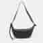 Jil Sander Knot Small Black Leather Shoulder Bag