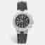 Bvlgari Diagono DG40SCH Black Dial Stainless Steel Alligator Leather Men's Wristwatch 40 mm