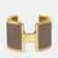 Hermes Olympe Epsom, Gold Cuff Bracelet