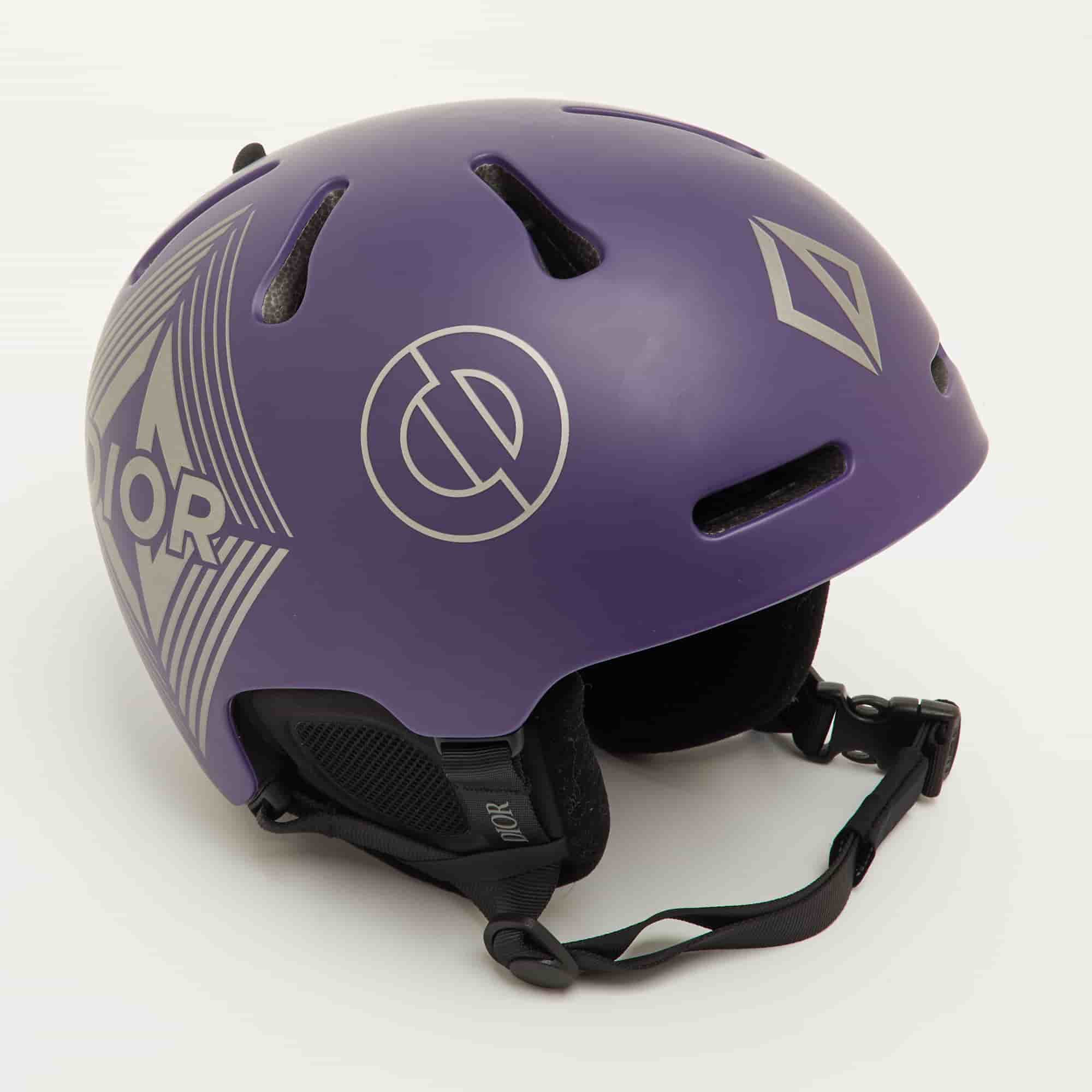 Dior X POC Purple Ski Helmet M/L
