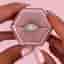 2.00 cts Princess Cut Lab Grown Diamond 14k White Gold Ring Size 6