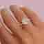 3.5 cts Round Lab Grown Diamond 14k White Gold Wedding Ring Size 52