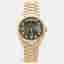 Rolex Day - Date President M128235-0050 Slate Dial 18K Everose Gold Diamond Men's Wristwatch 36 mm