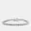 11.5 cts Round Lab Grown Diamonds 18k White Gold Bracelet