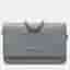 Chanel Wallet on Chain Gray Caviar Leather Shoulder Bag
