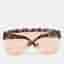 Loewe Orange/Black LW40034U Floral Mask Shield Sunglasses