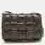 Bottega Veneta Cassette Brown Padded Intreccio Leather Shoulder Bag