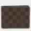 Louis Vuitton Multiple Damier Ebene Canvas Bifold Wallet