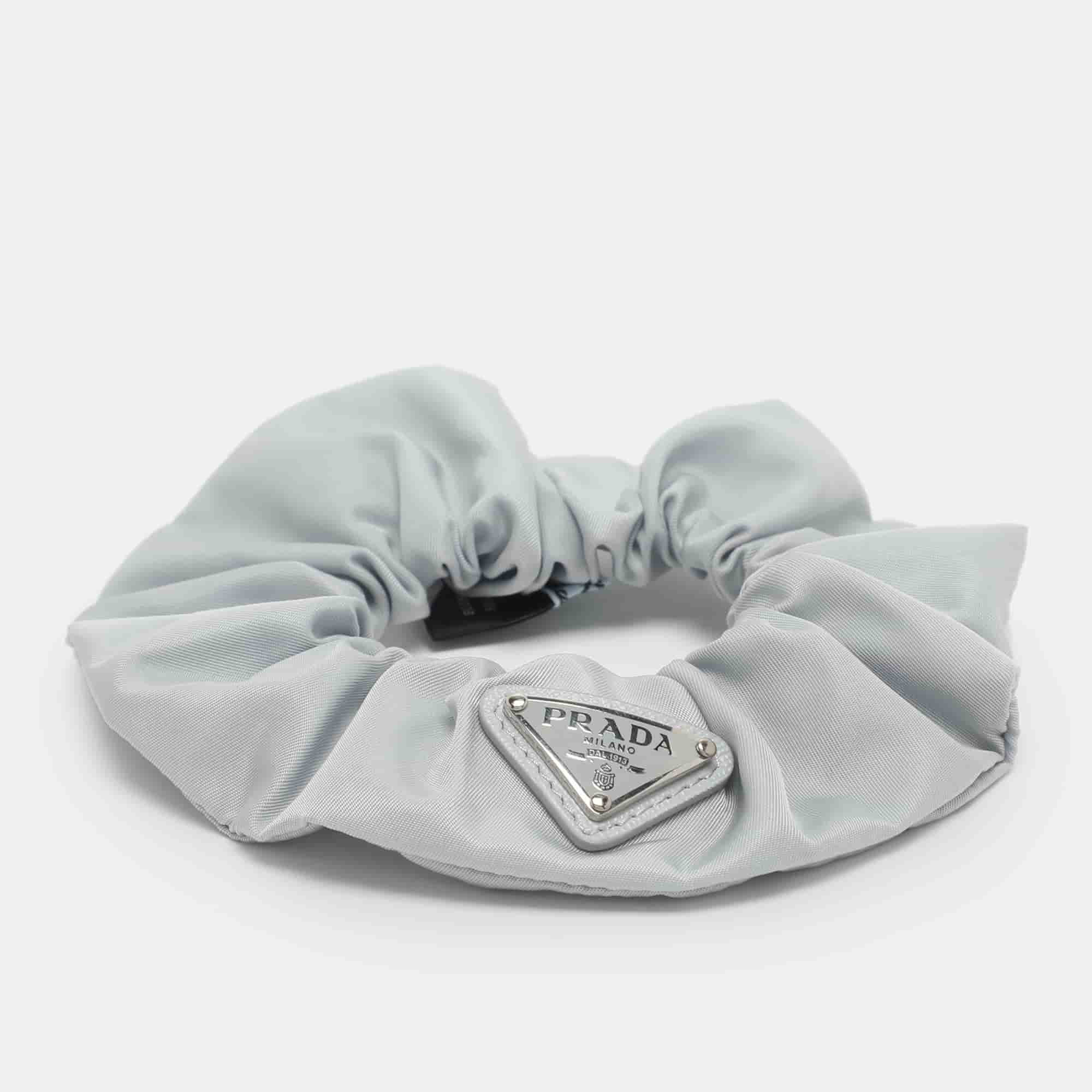 Prada Grey Re-Nylon Hairband