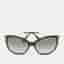Versace Black MOD 4316 B Crystal Cat Eye Sunglasses
