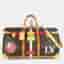 Louis Vuitton Monogram Summer Trunk Keepall Bandouliere 50 Brown Monogram Canvas Duffel Bag