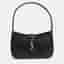 Saint Laurent LE 5 &Agrave; 7 Mini Black Leather Shoulder Bag