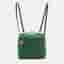 Loro Piana Extra Pocket L23.5 Green Leather Backpack