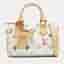 Louis Vuitton x Takashi Murakami Speedy Nano Multicolore Monogram Canvas Satchel