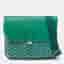 Goyard Coursier Green Goyardine Coated Canvas and Leather Messenger Bag