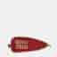 Miu Miu Logo Enamel Metal Gold Red Hairpin