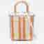 Tory Burch Perry Multicolor Mesh and Leather Tote